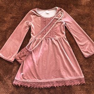 Arizona Girls Long Sleeve Casual Dress